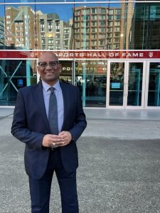 Congratulations Dr. Navin Prasad on the BC Lions Sports Hall of Fame Induction!